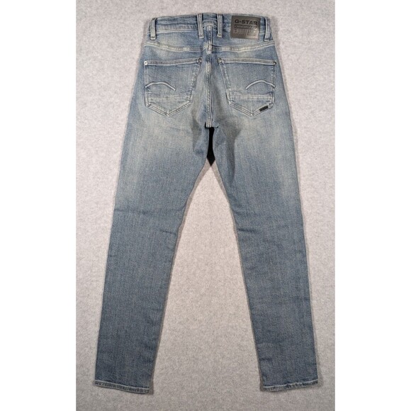 G-STAR RAW Denim Men Jeans 26x28 Revend Fwd Skinny Whiskering Faded Stretch - Picture 3 of 13
